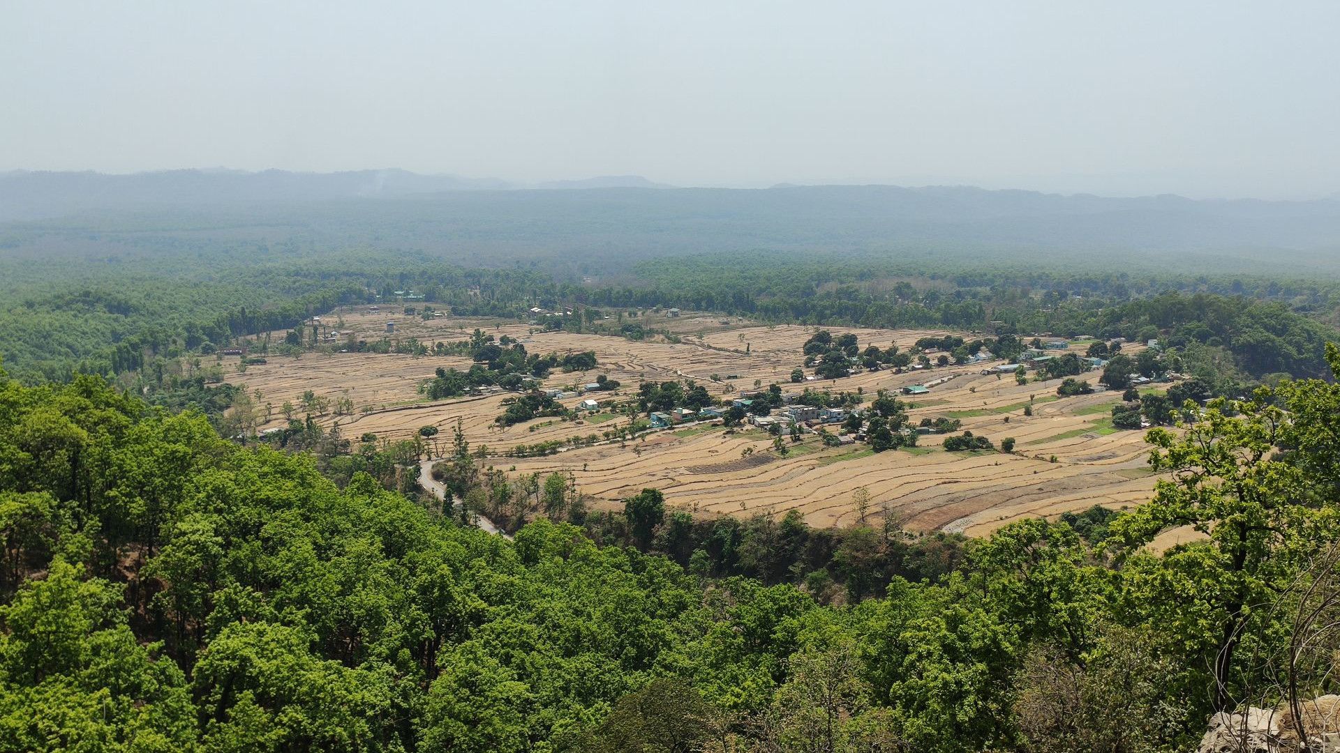 Mapping intervention landscape of rivers, forests, and hill villages in the Ramnagar Forest Division supporting communities and reducing human–wildlife conflict to strengthen tiger conservation.