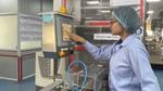 A lady employee at HUL's factory.