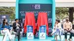 Panel discussion at ICC Women's Cricket World Cup event.