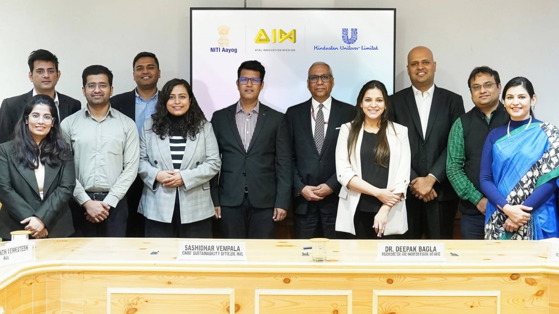 AIM, NITI Aayog, HUL join forces on circular economy