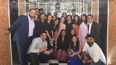 A group picture of HUL’s oral care team taken in the year 2025.