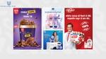 A collage of HUL brand ads - Kwality Wall's, Vaseline, Surf excel and a Public Service Announcement by Lifebuoy