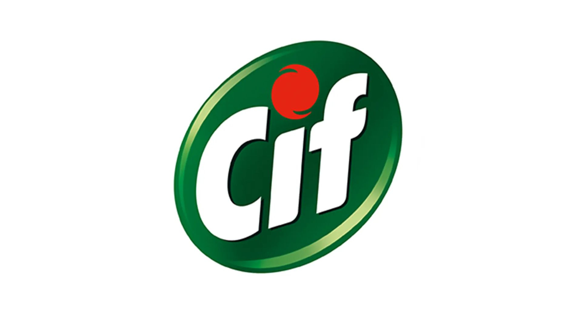 Cif logo with green background