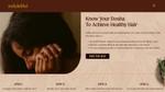 Screenshot from the Indulekha website showing the use of AI in the consumer experience.