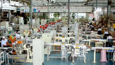 Shopfloor of Hindustan Unilever Limited factory site.