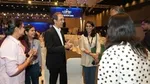 People talking at Aspire event