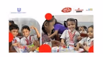 School children playing games by Lifebuoy and Imagimake that inculcate the healthy habit of handwashing with soap.