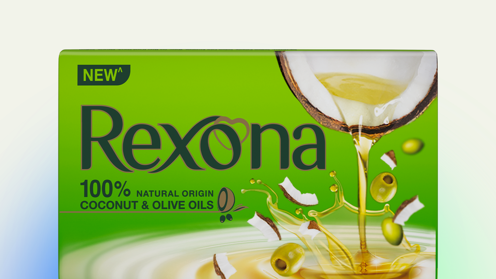 Rexona soap bar packaging.