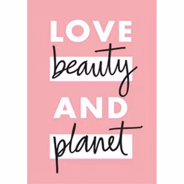 Love beauty and planet logo