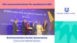 ESG KPMG award