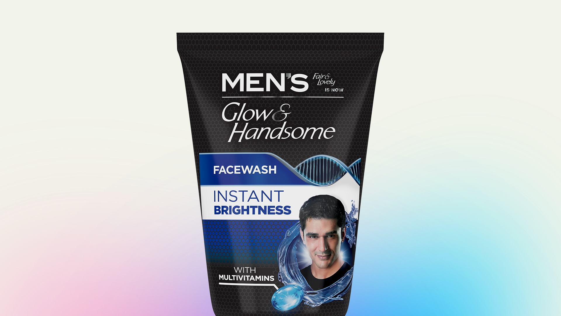 Glow & Handsome packaging.