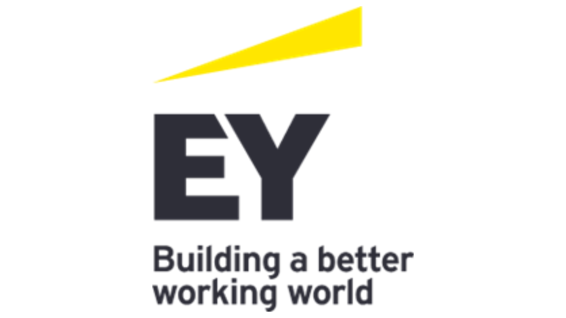 The logo of EY