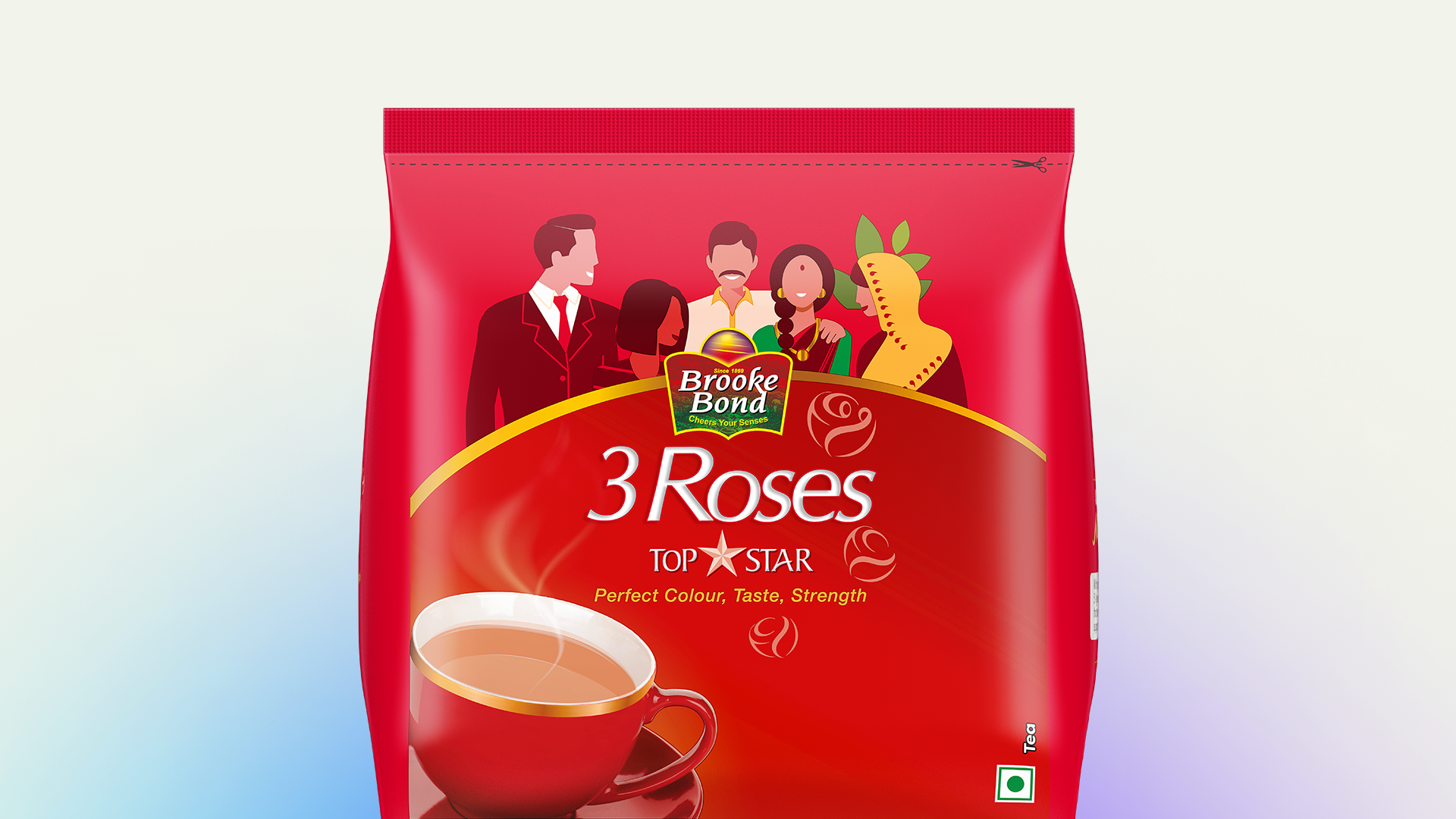 3 Roses packaging.