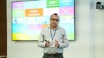 A man addressing people at the Unilever Pathway's event 2024.