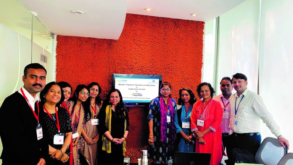 Government of India’s nutrition movement group photo