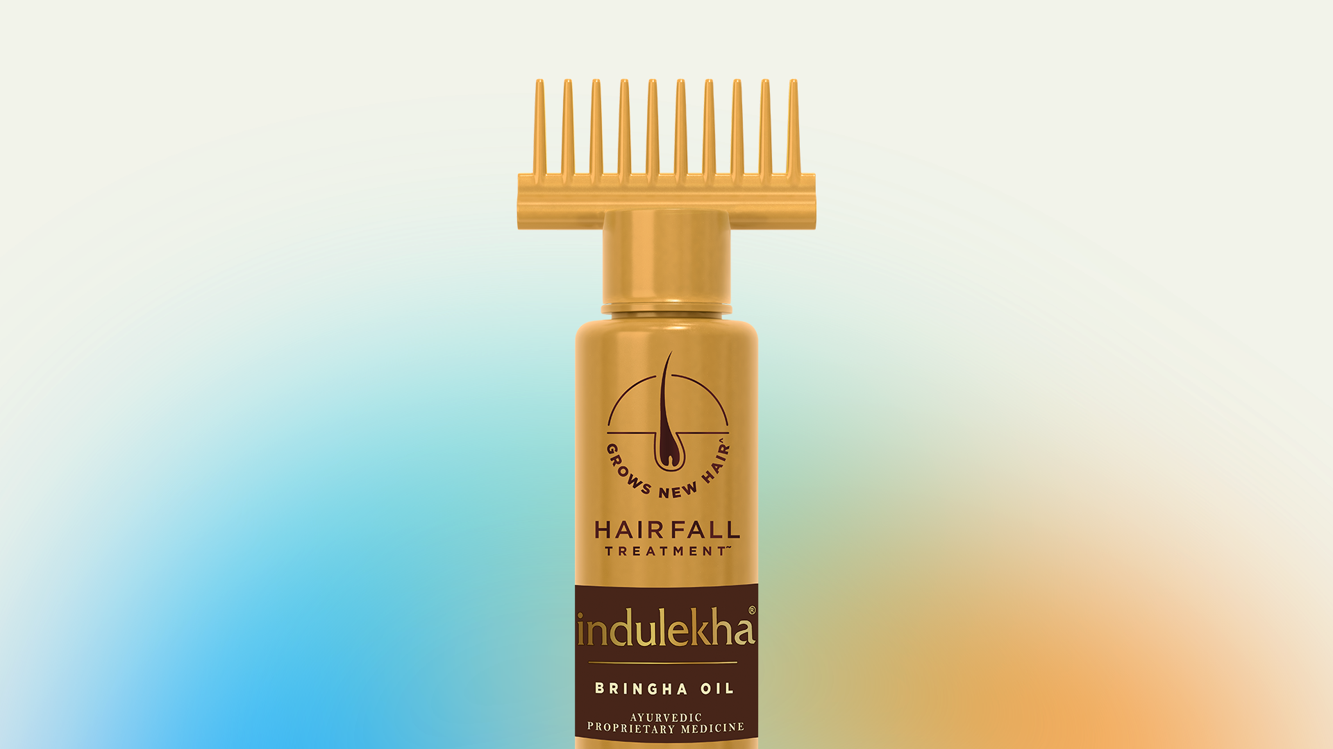 Indulekha packaging.