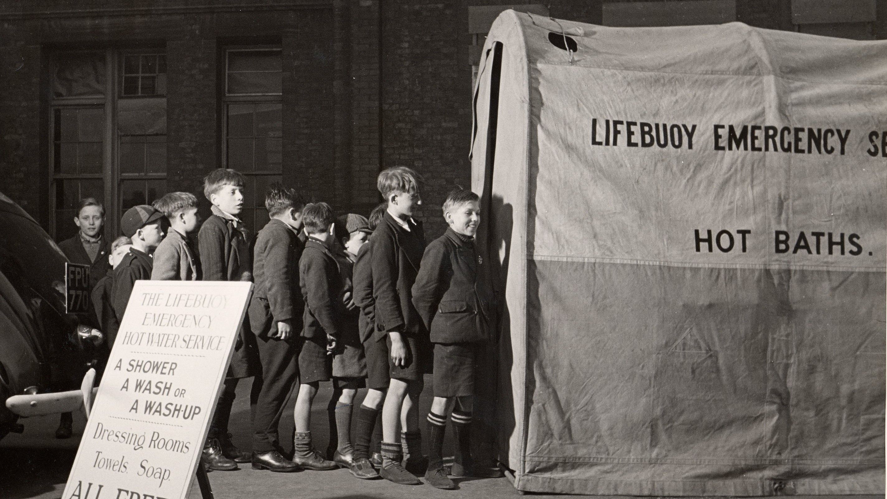 Unilever brand Lifebuoy come to the public’s aid during the Blitz in World War II.