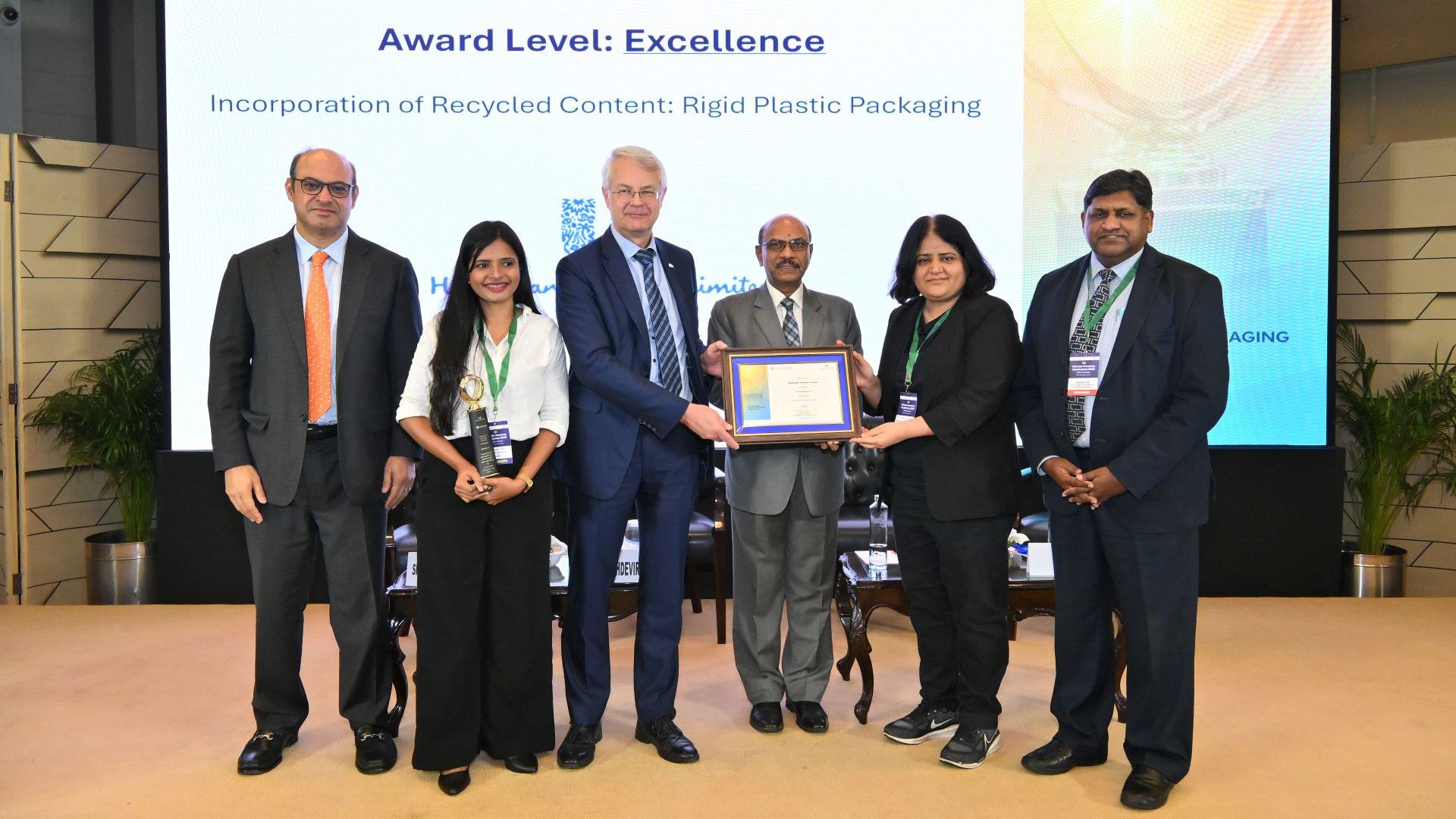 Sunsilk CII Award group picture.