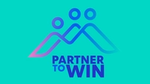 Partner to Win logo.